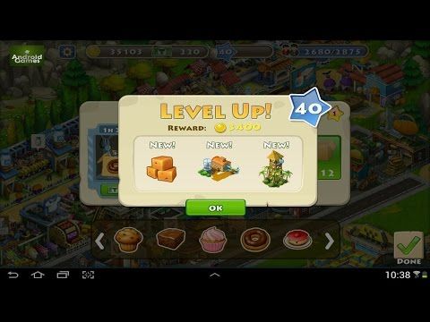 Video guide by Android Games: Township Level 40 #township