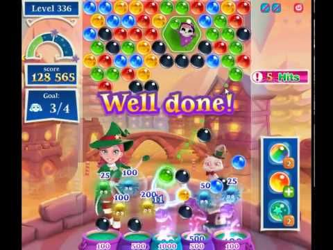 Video guide by skillgaming: Bubble Witch Saga 2 Level 336 #bubblewitchsaga