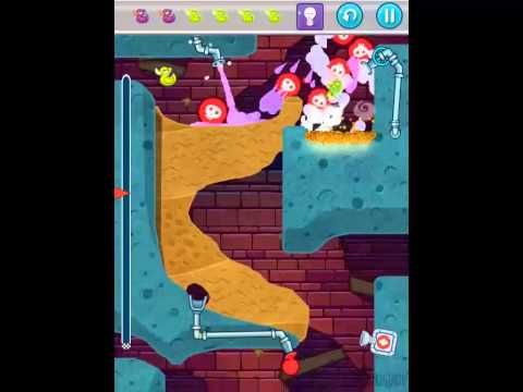 Video guide by iPhoneGameGuide: Where's My Water? Level 128 #wheresmywater