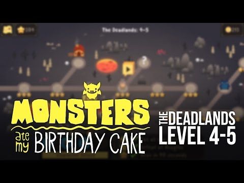 Video guide by Pocket Gamer Tips: Monsters Ate My Birthday Cake Level 4-5 #monstersatemy