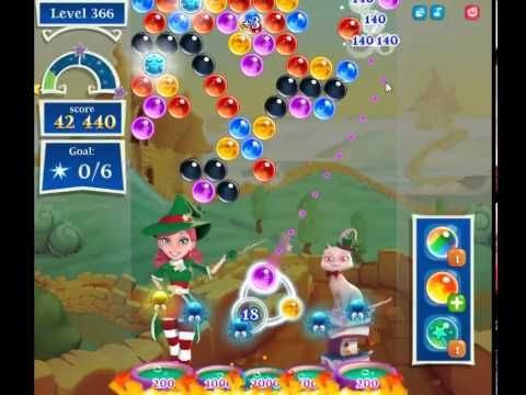 Video guide by skillgaming: Bubble Witch Saga 2 Level 366 #bubblewitchsaga