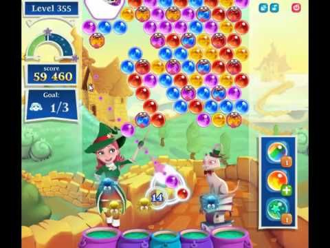 Video guide by skillgaming: Bubble Witch Saga 2 Level 355 #bubblewitchsaga