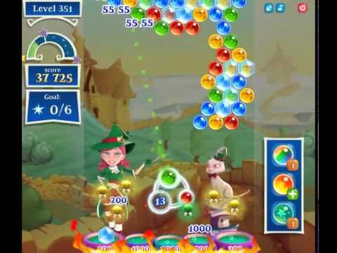 Video guide by skillgaming: Bubble Witch Saga 2 Level 351 #bubblewitchsaga