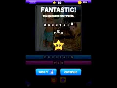 Video guide by rfdoctorwho: Just 2 Words Level 76-100 #just2words