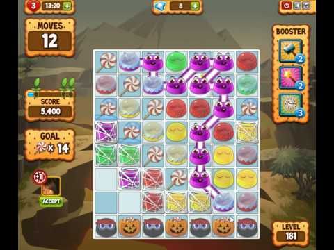 Video guide by : Pudding Pop Mobile 3 stars level 181 #puddingpopmobile