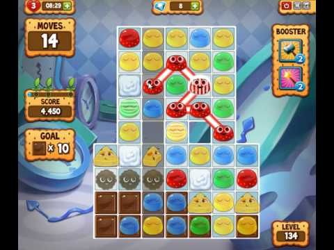 Video guide by : Pudding Pop Mobile Level 134 #puddingpopmobile