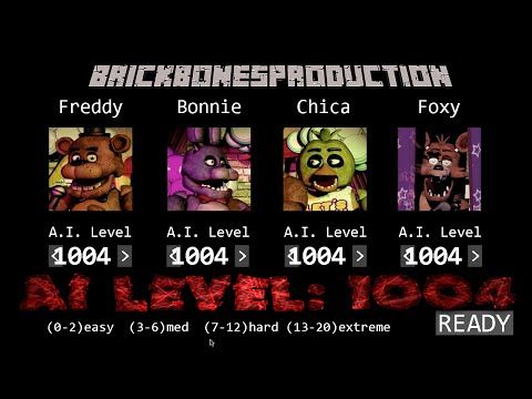 Video guide by brickbonesproduction: Five Nights at Freddy's Level 1004 #fivenightsat