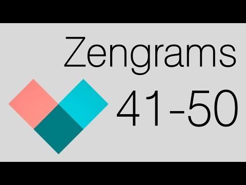 Video guide by iPlayZone: Zengrams Level 41 #zengrams