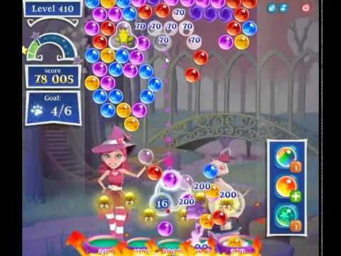 Video guide by skillgaming: Bubble Witch Saga 2 Level 410 #bubblewitchsaga