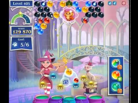 Video guide by skillgaming: Bubble Witch Saga 2 Level 405 #bubblewitchsaga
