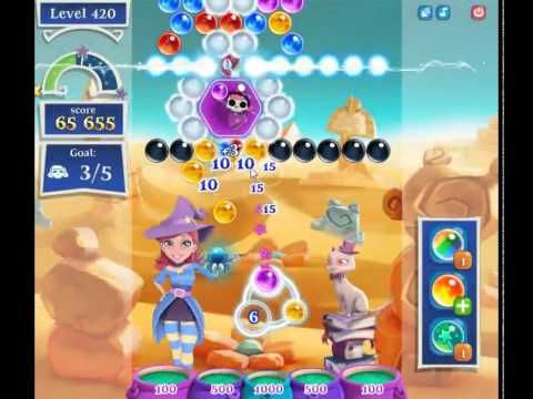Video guide by skillgaming: Bubble Witch Saga 2 Level 420 #bubblewitchsaga