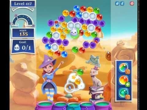Video guide by skillgaming: Bubble Witch Saga 2 Level 417 #bubblewitchsaga