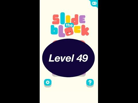 Video guide by Iapps Vidoes: Slide The Block Level 49 #slidetheblock
