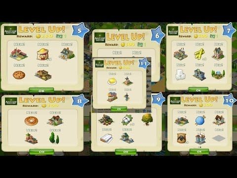 Video guide by Android Games: Township Levels 5 - 11 #township