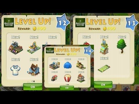 Video guide by Android Games: Township Levels 12 - 14 #township