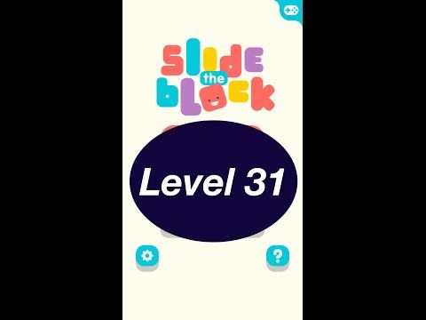 Video guide by Iapps Vidoes: Slide The Block Level 31 #slidetheblock