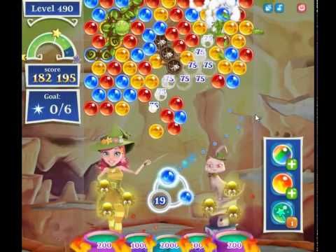 Video guide by skillgaming: Bubble Witch Saga 2 Level 490 #bubblewitchsaga