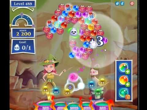 Video guide by skillgaming: Bubble Witch Saga 2 Level 489 #bubblewitchsaga