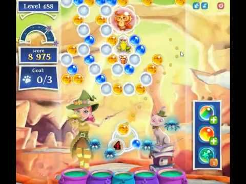 Video guide by skillgaming: Bubble Witch Saga 2 Level 488 #bubblewitchsaga