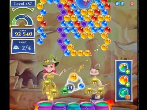 Video guide by skillgaming: Bubble Witch Saga 2 Level 487 #bubblewitchsaga