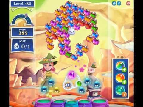 Video guide by skillgaming: Bubble Witch Saga 2 Level 480 #bubblewitchsaga