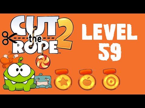 Video guide by Hawk Games: Cut the Rope 2 Level 59 #cuttherope