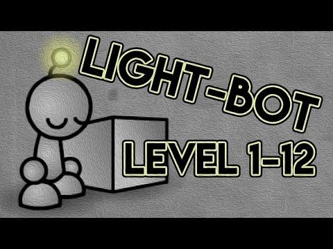 Video guide by Reza Heij: Light-bot Hour of Code Level 1-12 #lightbothourof