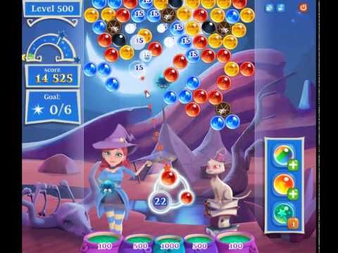 Video guide by skillgaming: Bubble Witch Saga 2 Level 500 #bubblewitchsaga