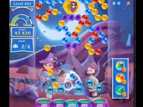 Video guide by skillgaming: Bubble Witch Saga 2 Level 504 #bubblewitchsaga