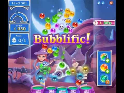 Video guide by skillgaming: Bubble Witch Saga 2 Level 501 #bubblewitchsaga