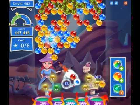 Video guide by skillgaming: Bubble Witch Saga 2 Level 492 #bubblewitchsaga