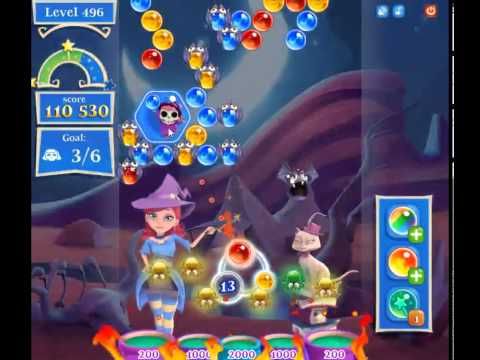 Video guide by skillgaming: Bubble Witch Saga 2 Level 496 #bubblewitchsaga