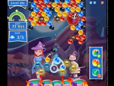 Video guide by skillgaming: Bubble Witch Saga 2 Level 491 #bubblewitchsaga