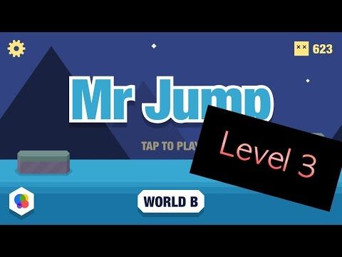 Video guide by iOS Chris: Mr Jump World 2 level 3 #mrjump