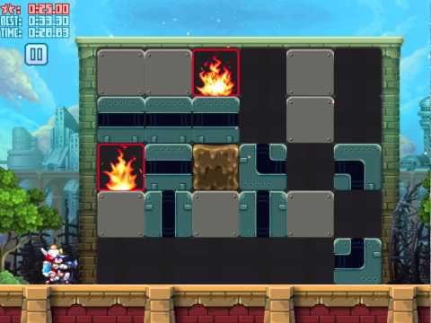 Video guide by Games4u: Mighty Switch Force! Hose It Down! Level 2-4 #mightyswitchforce
