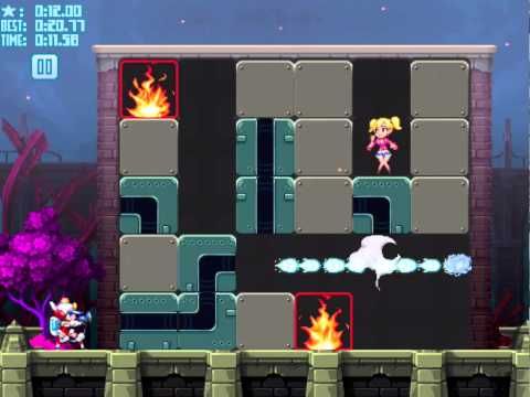 Video guide by Games4u: Mighty Switch Force! Hose It Down! Level 1-5 #mightyswitchforce