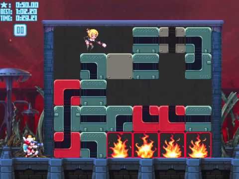 Video guide by Games4u: Mighty Switch Force! Hose It Down! Level 3-5 #mightyswitchforce