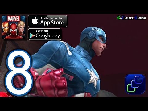 Video guide by gocalibergaming: MARVEL Future Fight Levels 4-8 #marvelfuturefight