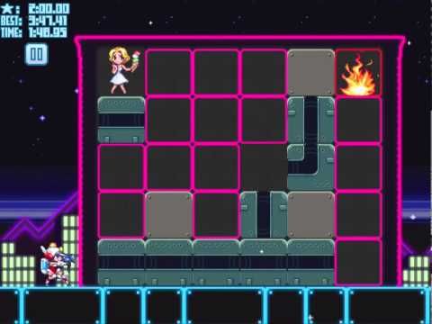 Video guide by Games4u: Mighty Switch Force! Hose It Down! Level 5-5 #mightyswitchforce
