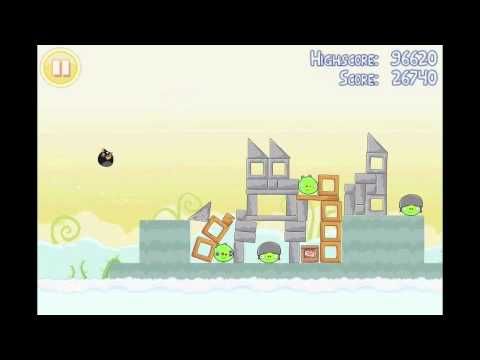 Video guide by scarbzscope: Angry Birds Free 3 star playthrough levels: 4-2 #angrybirdsfree