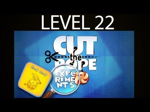 Video guide by iGamesView: Cut the Rope: Experiments level 22 #cuttherope