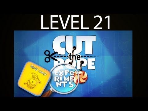 Video guide by iGamesView: Cut the Rope: Experiments level 21 #cuttherope