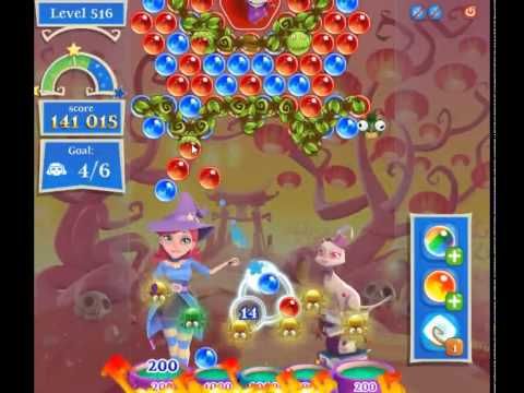 Video guide by skillgaming: Bubble Witch Saga 2 Level 516 #bubblewitchsaga