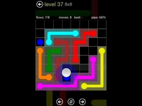 Video guide by : Flow Free level 37 #flowfree
