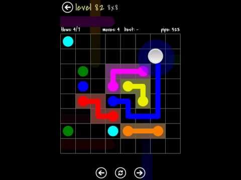 Video guide by TheDorsab3: Flow Free level 82 #flowfree