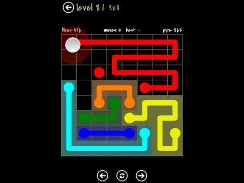 Video guide by TheDorsab3: Flow Free level 81 #flowfree