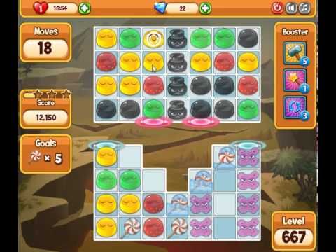 Video guide by skillgaming: Pudding Pop Mobile Level 667 #puddingpopmobile