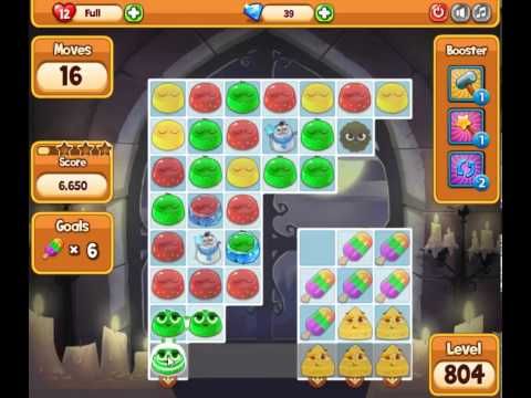 Video guide by skillgaming: Pudding Pop Mobile Level 804 #puddingpopmobile
