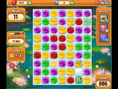Video guide by skillgaming: Pudding Pop Mobile Level 886 #puddingpopmobile