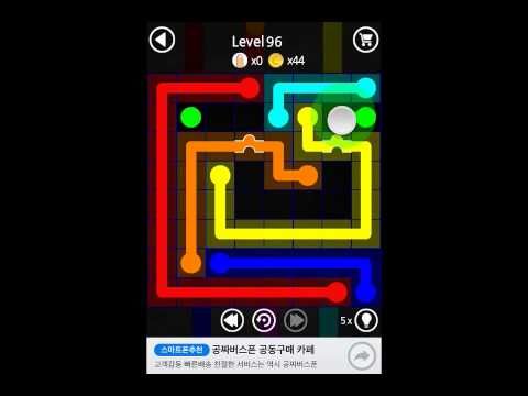 Video guide by Puzzlegamesolver: Flow Line Level 91-100 #flowline